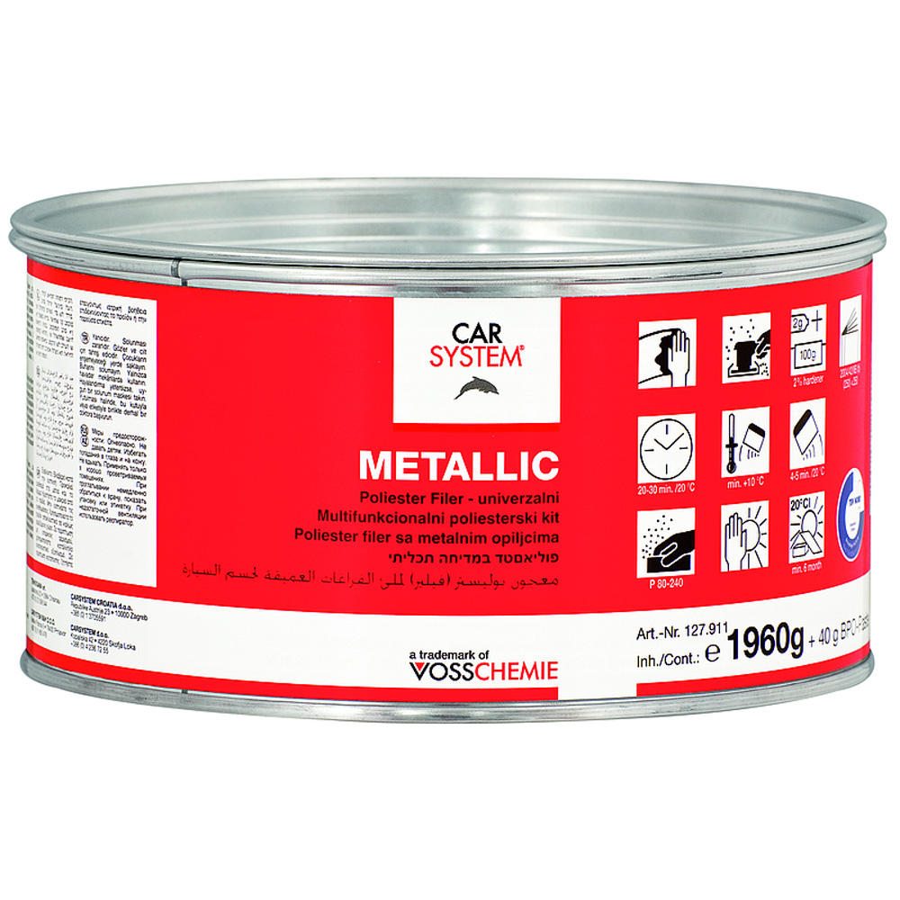 Metallic Spachtel inkl. Härter 